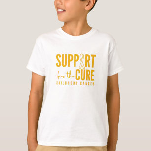 Camiseta cancer infantil para a cura Crianças T-Shirt