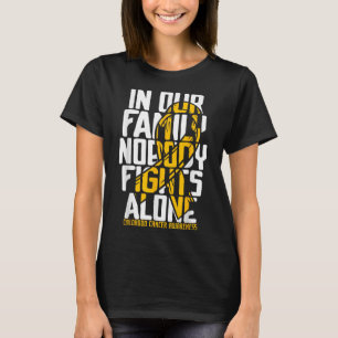 Camiseta Cancer infantil Suporte para Cancer de infância da