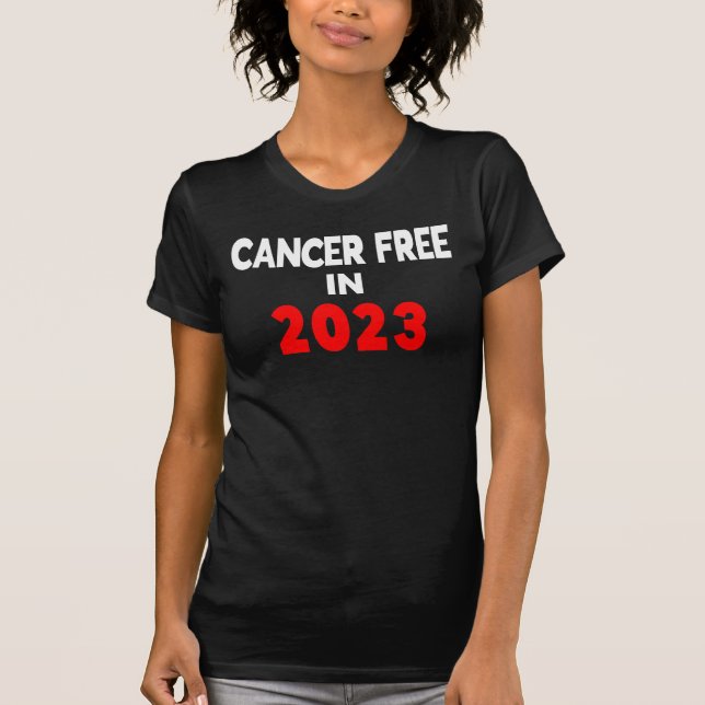 Camiseta Cancer Livre Em Sobrevivente de câncer 2023 (Frente)