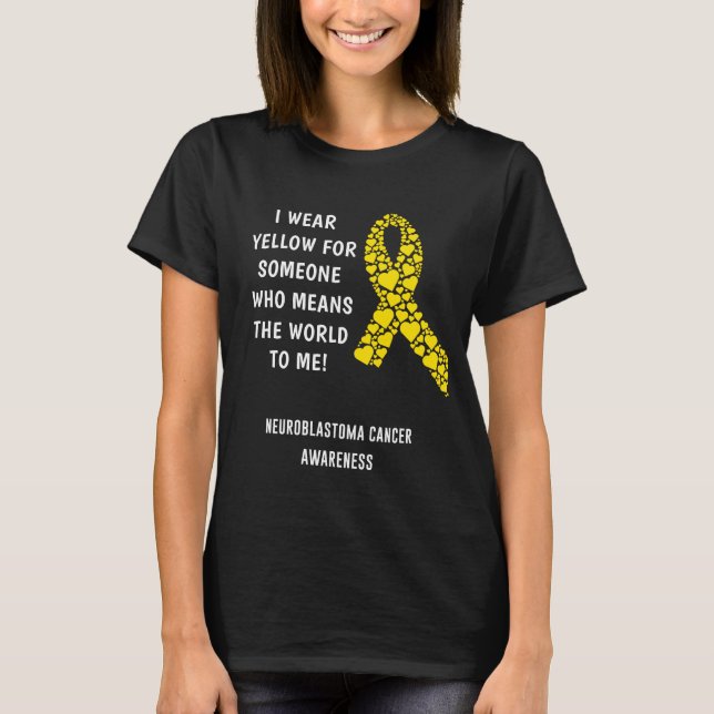 Camiseta Cancer Neuroblastoma (Frente)