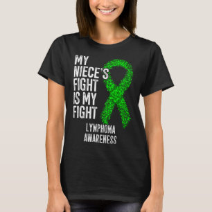 Camiseta Câncer no Sangue A Luta da Minha Sobrinha É Minha