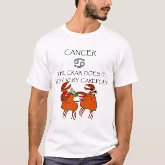 CAMISETA CANCER O CARRO FAZ MUITO, MUITO CUIDADOSAMENTE