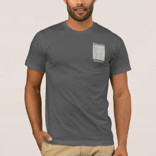 Camiseta Cancer Ósseo Conscientização Fita Branca Anjo