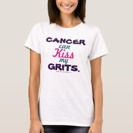 Camiseta Cancer Pode Beijar Meu Teto Gráfico de Gráficos