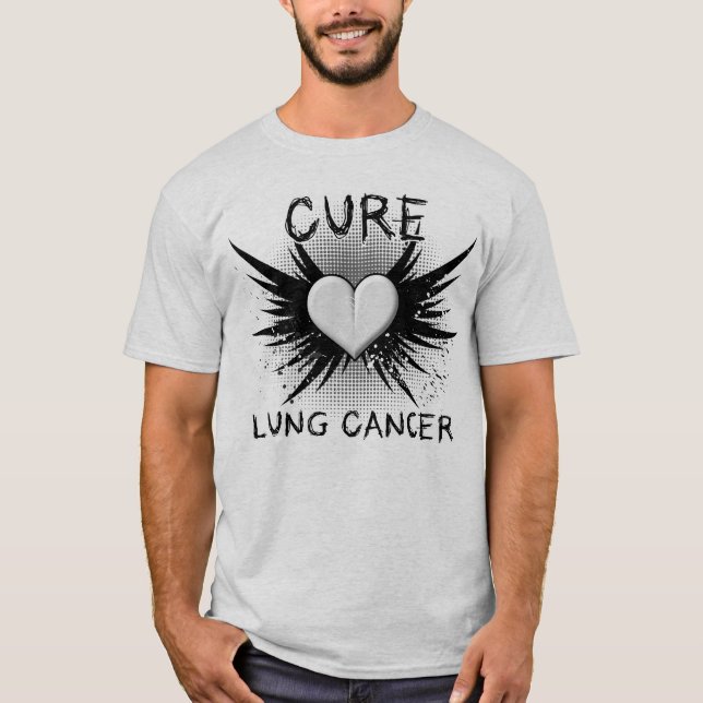 Camiseta Câncer pulmonar da cura (Frente)