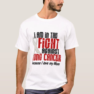 Camiseta Câncer pulmonar na mamã da LUTA 1