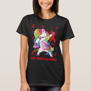 Camiseta Cancer Sanguíneo Atenção unicórnio