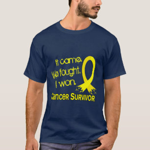 Camiseta Cancer Testicular do sobrevivente 11