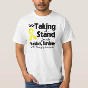 Camiseta Cancer Testicular que toma um tributo do suporte
