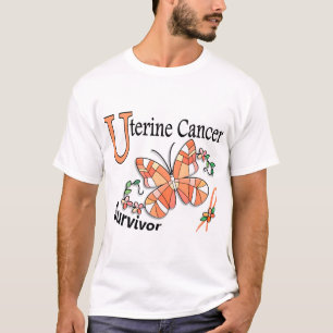 Camiseta Cancer uterina do sobrevivente 6