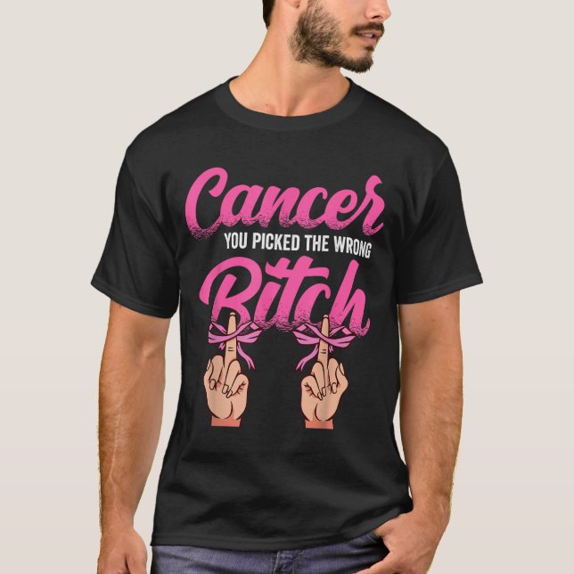 Camiseta Câncer - Você cagou o Errado (Frente)