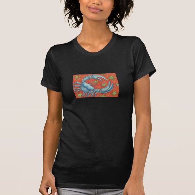 Camiseta Cancer Zodíaca senhoras (Frente)