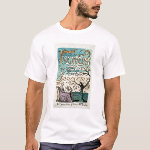 Camiseta Canções de William Blake   da inocência,