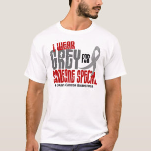 Camiseta Cancro cerebral eu visto o cinza para alguém 6,2