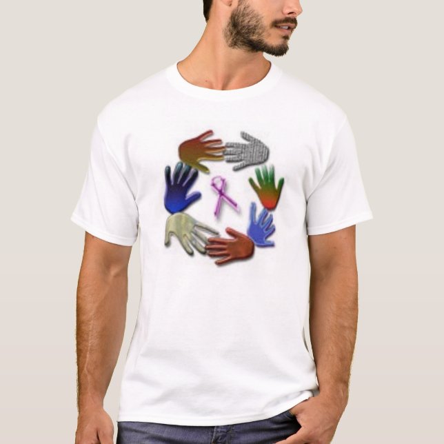 Camiseta cancro da mama (Frente)