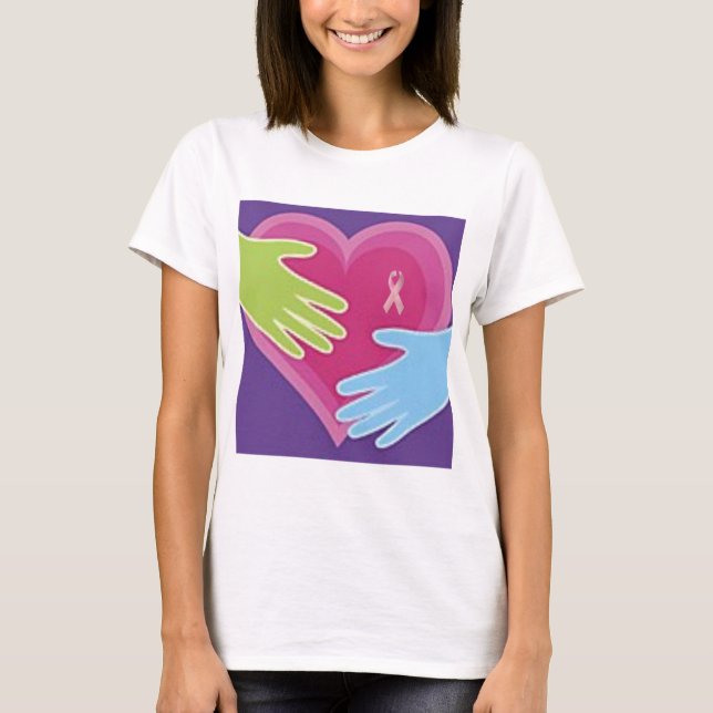 Camiseta cancro da mama (Frente)