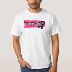 Camiseta Cancro da mama do Motorsports do quintal