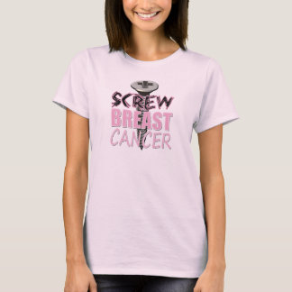 Camiseta Cancro da mama do parafuso