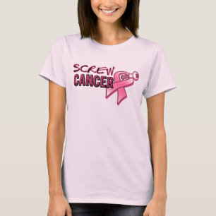 Camiseta Cancro da mama do parafuso