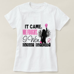 Camiseta Cancro da mama do sobrevivente 22