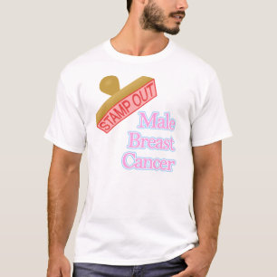 Camiseta Cancro da mama masculino