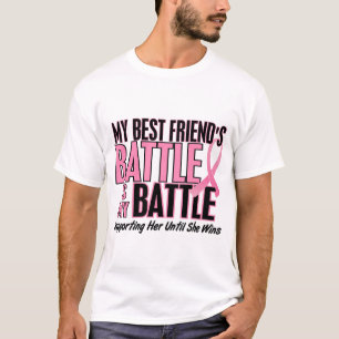 Camiseta Cancro da mama minha BATALHA DEMASIADO 1 melhor