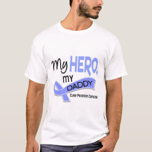 Camiseta Cancro da próstata MEU HERÓI, MEU PAI 42