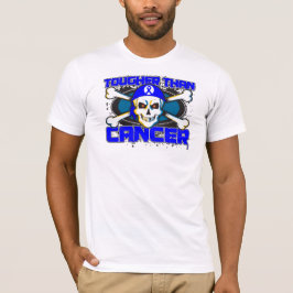 Camiseta Cancro do cólon mais resistente do que o crânio do