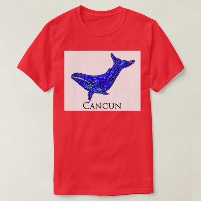 Camiseta Cancun 1 (Frente do Design)