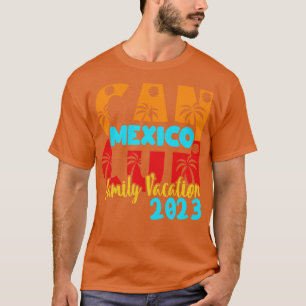 Camiseta Cancún 2023 Mexico Summer Family Matching H