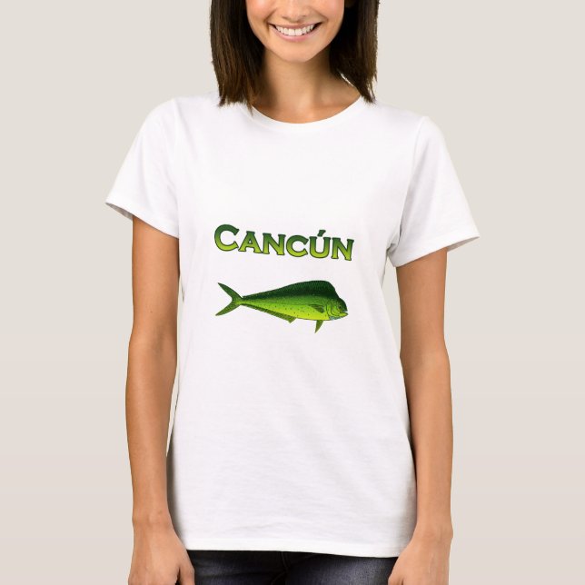 Camiseta Cancun Dorado (Frente)
