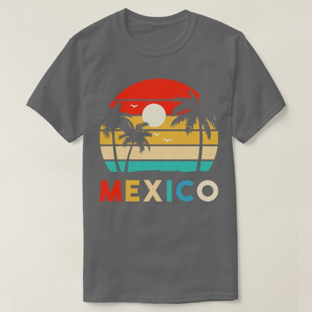 Camiseta Cancun Mexicano Sunset Beach México (Frente do Design)