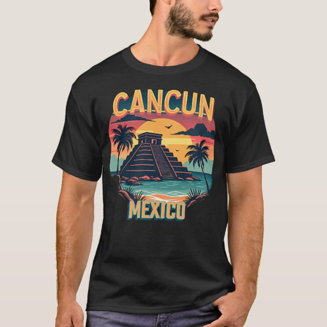 Camiseta Cancun México (Frente)