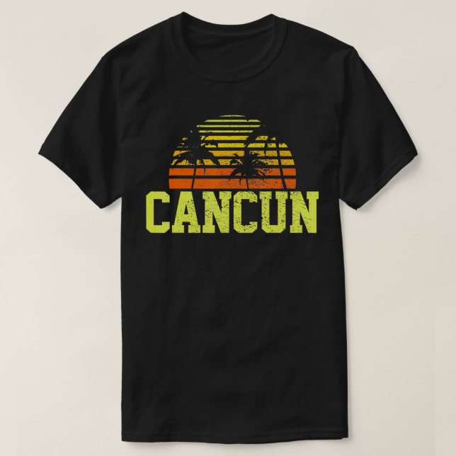 Camiseta Cancun México (Frente do Design)