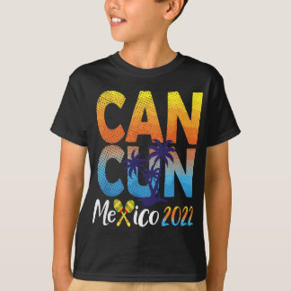 Camiseta Cancún México 2022 - Souvenir Matching Family Vaca