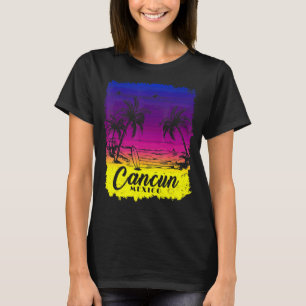 Camiseta Cancún Mexico Beach Break Férias Surfing