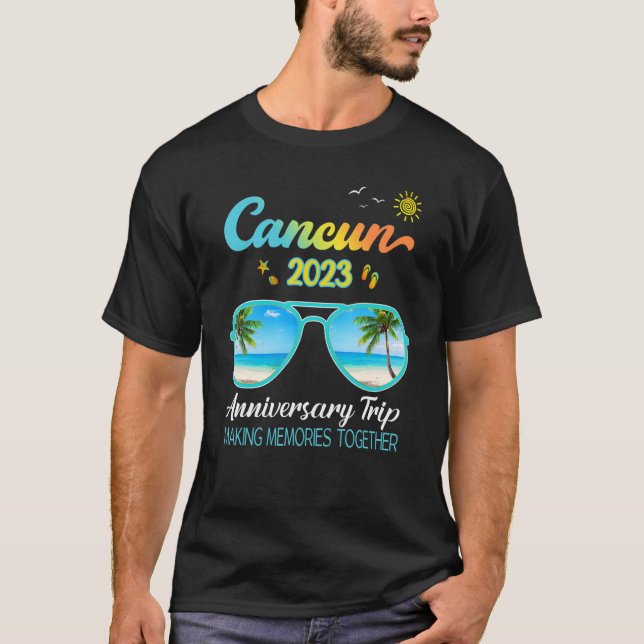 Camiseta Cancun Mexico Family Trip 2023 Outfit_16 (Frente)