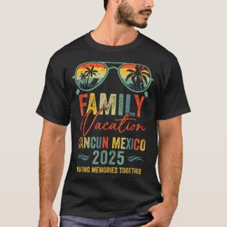 Camiseta Cancun México Férias 2025 Grupo Familiar Combinand