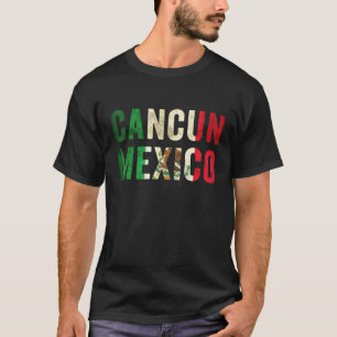 Camiseta Cancun México - Férias de Verão Mexicanas