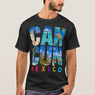 Camiseta Cancun México Férias na Praia do Mar