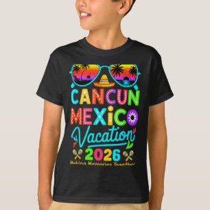 Camiseta Cancun méxico férias praia 2026 viagem combinando