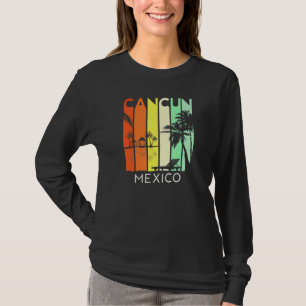 Camiseta Cancún México - Raparigas de férias de resort mexi