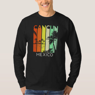 Camiseta Cancún México - Raparigas de férias de resort mexi