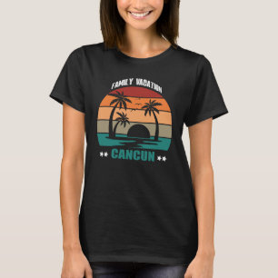 Camiseta Cancún México Summer Family Casal Matando Holida