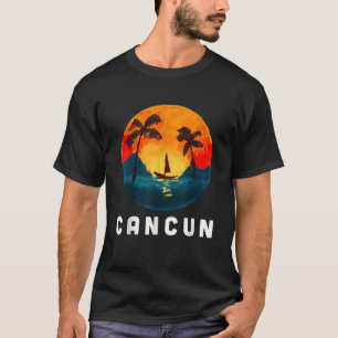 CAMISETA CANCUN MÉXICO SUMMER SUNSET VACATION CORRESPONDENT