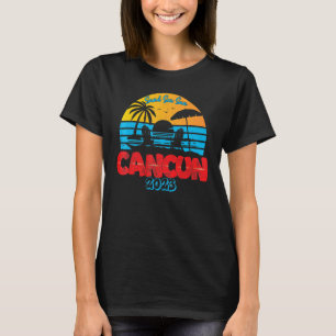 Camiseta Cancun Mexico Vacation 2023 Beach Family Friend Gr
