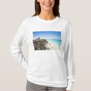 Camiseta Cancun, Quintana Roo, México - Ruínas em uma colin