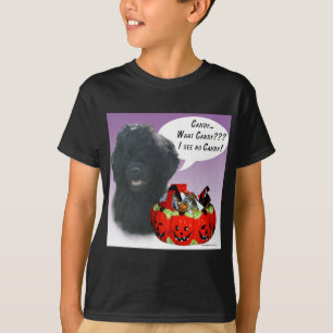 Camiseta Candi de Halloween, Cachorro Português