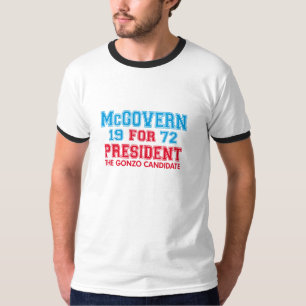 Camiseta Candidato de McGovern Gonzo