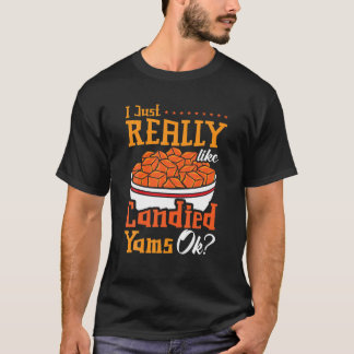 Camiseta Candied Yam Sweet Potato Recipe Canned Casserole P